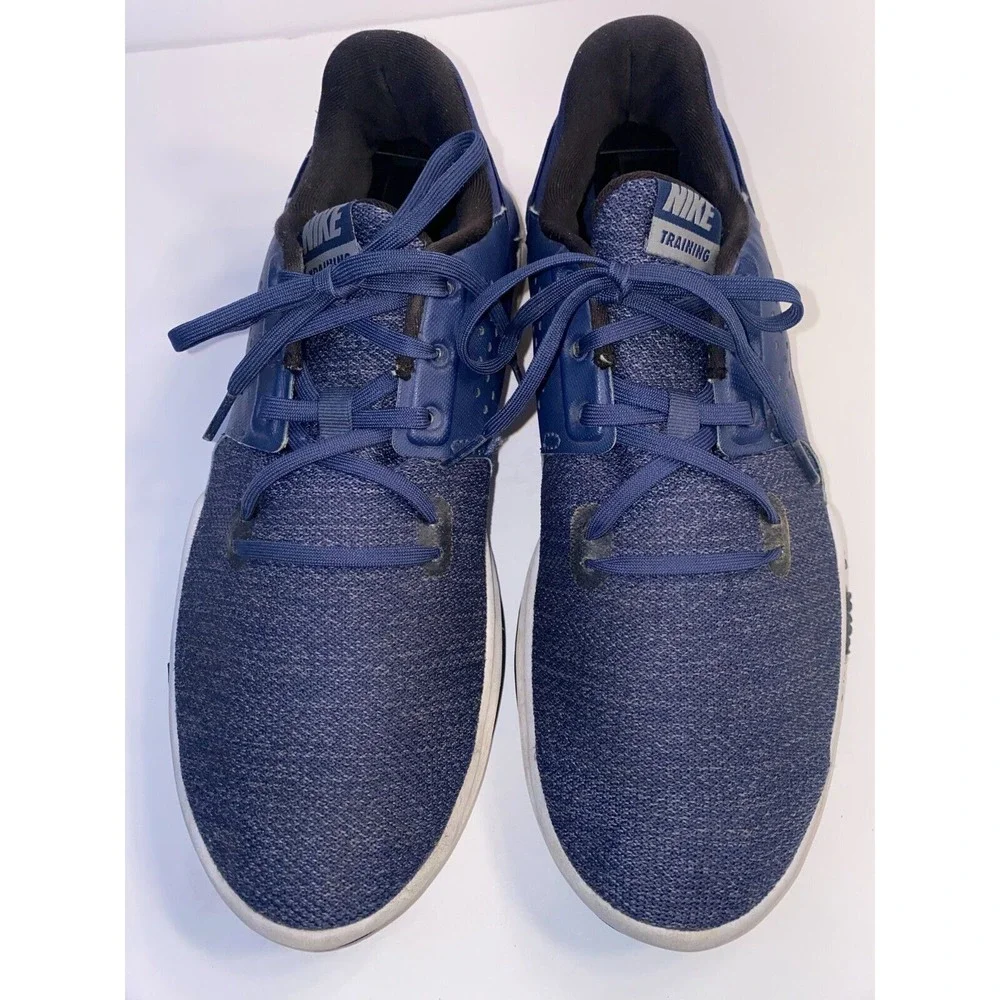 Nike Flex Control 3 Training Shoes Men Size 10.5 Blue Low Top Lace Up AJ5911-400